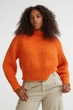 Свитер H&M 060990911_orange M Оранжевый - изображение 1