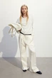 Кардиган H&M 060579541_white M Белый - изображение 3