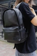 Рюкзак Without Skin Сrocodile Black Woman 391585311 - зображення 5