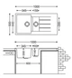 Кухонная мойка Fabiano Classic 100x50x15 Beige 8221.301.0521 - изображение 2