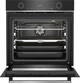 Духовой шкаф Beko электрический, 72л, A+, дисплей, конвекция, черный (BBVM13400XDS) - изображение 5