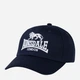 Кепка мужская Lonsdale Salford 114961-3520 One Size Navy/White (4255581511315) - изображение 1