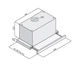 Витяжка Fabiano Smart 60 Ivory 8107.504.0524 - зображення 7