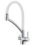 Кухонный смеситель Fabiano FKM 31.10 Chrome White 8231.403.0061 - изображение 1