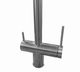 Кухонный смеситель Fabiano FKM 31.14 SS Inox 8231.401.0711 - изображение 3