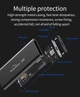 Зовнішня кишеня Blueendless M280N для M.2 SSD NVMe PCIe USB 3.1 Type-C з радіатором і термопрокладкою (M280N) - зображення 8