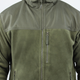 Тактическая флисовая кофта Condor ALPHA Mirco Fleece Jacket 601 X-Large, Олива (Olive) - изображение 2