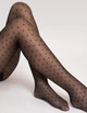Колготки с имитацией сетки Fiore Olivia 15 Den 4 Черный (Арт 0209) - изображение 2