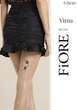 Колготки зі стрілкою - візерунком ззаду Fiore Virna 20 Den 2 Black/Pouder (Арт 0253) - зображення 4