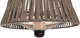 Інфрачервоний обігрівач Sunred Heater, Artix Corda Bright Hanging, Power 1800 W Brown (ARTIX M-HO BROWN) - зображення 2