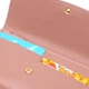 Отличный женский кошелек с монетницей на молнии из натуральной кожи Tony Bellucci 21967 Пудровый - изображение 4