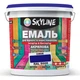 Емаль для підлоги акрил-поліуретанова SkyLine Синій RAL 5005 10 л - зображення 1