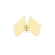 Значок BROCHE брошь бижутерия Флаги Украина-Марокко BRGV115406 - изображение 3