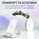 Док-станція 3 в 1 бездротова зарядка для смартфона швидка зарядка (IOS, Android) 15W White - зображення 5
