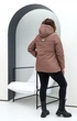 Куртка женская демисезонная с капюшоном MODA 00103 M (46) Темно-бежевый (M -00103 /3 A ) - изображение 2
