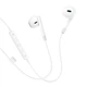 Наушники проводные HOCO Pure joy Wire control earphones with microphone M109 white - изображение 4