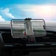 Автомобильный держатель для телефона Borofone Enlighten clip Car holder (air outlet) BH88 |4.5-7"| black - изображение 8