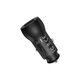 Автомобільний зарядний пристрій BOROFONE BZ9 Wise route dual port car charger Black BZ9B - зображення 1