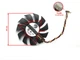 Вентилятор PowerLogic для видеокарты MSI GT 220 GT 240 55 мм 4-pin (3 контакта) PLD06010S12L (T126010SM FS1260-A1112A 6010M12S) (№68.5) - изображение 3