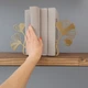 Упори для книг Glozis Mariken Bronze G-044 30 х 20 см - зображення 4