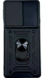 Чехол Camshield c кольцом-подставкой на Motorola Edge 20 black - изображение 2