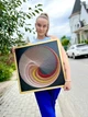 Набір для творчості та рукоділля String Art «Спіраль 50х50» EX-016 Art Millennium - изображение 2