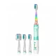 Детская звуковая зубная щетка Seago SG-977 Giraffe (3+) 4 насадки Зеленая - изображение 1