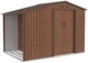 Садовий сарай із навісом для інструментів MADISON 9x6 Walnut 278x191 cm 003999 - зображення 3