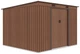 Садовий будинок сарай із навісом для інструментів OREGON 9x8 Walnut 261x241 cm 004046 - зображення 1
