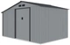 Садовий сарай із навісом для інструментів MADISON 11x8 Light Grey 342x255 см 003995 - зображення 7
