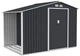 Садовий сарай із навісом для інструментів MADISON 9x6 Cold Grey 278x191 cm 003997 - зображення 1