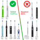 Насадки сумісні з ORAL-B дитячі - Meylong EB10A Kid 2шт Червоні - зображення 7