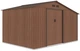 Садовий сарай із навісом для інструментів MADISON 11x8 Walnut 342x255 см 003996 - зображення 5