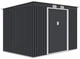 Садовий будинок сарай із навісом для інструментів OREGON 9x6 Cold Grey 261x171 cm 004038 - зображення 1