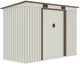 Садовий будинок сарай із навісом для інструментів OREGON 9x4 Beige 261x121 cm 004032 - зображення 1