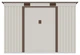 Садовий будинок сарай із навісом для інструментів OREGON 9x4 Beige 261x121 cm 004032 - зображення 6