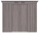 Садовий будинок сарай із навісом для інструментів OREGON 7x4 Light Wood 201x121 cm 004029 - зображення 7