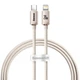 Кабель Baseus 1.2м Lightning - Type-C 20W 480 Мбит/с для Быстрой Зарядки Power Delivery (PD) USB-C на Apple 8 Pin Розовый - изображение 1