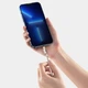 Кабель Baseus 1.2м Lightning - Type-C 20W 480 Мбит/с для Быстрой Зарядки Power Delivery (PD) USB-C на Apple 8 Pin Розовый - изображение 2