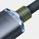 Кабель Baseus 1.2м Lightning - Type-C 20W 480 Мбит/с для Быстрой Зарядки Power Delivery (PD) USB-C на Apple 8 Pin Черный - изображение 3