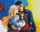 Алмазная вышивка на подрамнике ColorArt 40x50 Казак і казачка SPP116 + Подарок лак для покрытия - изображение 2