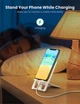 Підставка Ugreen Настільна Складна для Телефону Великий Кут Нахилу Універсальна Біла - зображення 5