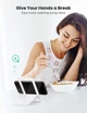 Підставка Ugreen Настільна Складна для Телефону Великий Кут Нахилу Універсальна Біла - зображення 7