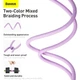 Кабель Baseus 2м Lightning - Type-C 22.5W 480 Мбит/с для Быстрой Зарядки Power Delivery (PD) USB-C на Apple 8 Pin Фиолетовый - изображение 8