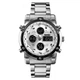 Наручний годинник Skmei 1389SI Silver-Black-Silver - зображення 1