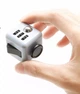Іграшка Антистрес Fidget Cube куб 3 см (459490942) Фіджет Куб Чорно-Сірий - зображення 2