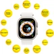 Смарт-часы AURA X4 ProMax 53mm White (SWAX453W) - изображение 2