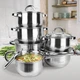 Набор кастрюль Maestro MR-2120 (12 пр) - изображение 2