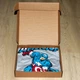 Футболка Lucky Humanoid синьо-сіра Captain America 100% бавовна XL (5300000748014) - зображення 3