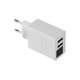 USB адаптер для зарядки от сети 2х USB устройств c цифровым дисплеем CX QC03 - изображение 7